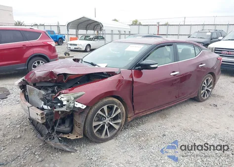 2017 Nissan Maxima 3.5 Sv z USA, uszkodzony, nr VIN 1N4AA6AP4HC384378